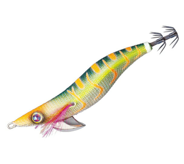 メジャークラフト 餌木蔵(エギゾウ) EGZ 2.5号 #022 ゴールドグリーン(全金) / エギング 餌木 釣具 【メール便発送】 【歳末セール】