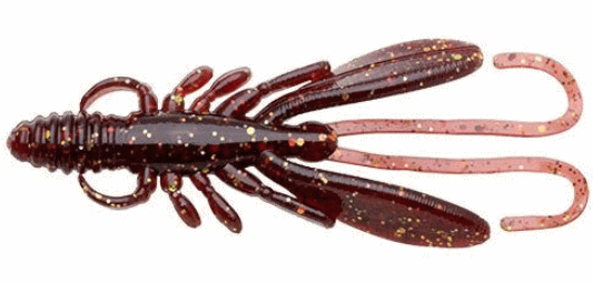 エコギア バグアンツ 3インチ #468 スパークルチェリーブランデー / ワーム ルアー 釣具 【メール便発..