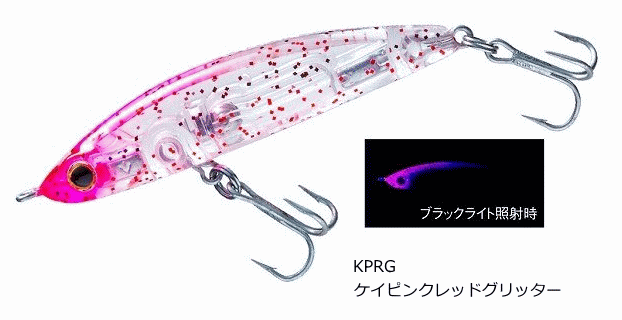 デュエル ハードコア LG シンキングペンシル (S) 50mm #KPRG ケイピンクレッドグリッター / ルアー 釣..