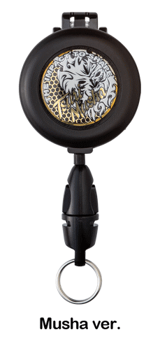 釣武者 クリップ＆ピンオンリール Musha ver. 釣具【メール便発送】
