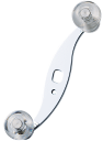 バレーヒル クラシックパワーハンドル ST80 (穴無し) CL 釣具【メール便発送】 (SP) 【マラソンセール】