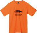 【セール】 ダイワ グラフィックTシャツ BASS DE-6622 オレンジ Mサイズ / ウェア