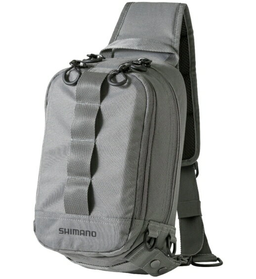 シマノ スリング ショルダーバッグ BS-025T グレー Mサイズ 釣具 shimano