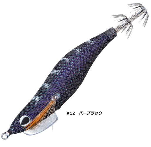 バレーヒル スクイッドシーカー おもりん 音鳴り 2.5号 (9g) #12 パープラック / イカメタル エギ 餌木 釣具【メール便発送】