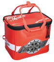 釣武者 エンブレム Mushaバッカン 410 レッド 釣具