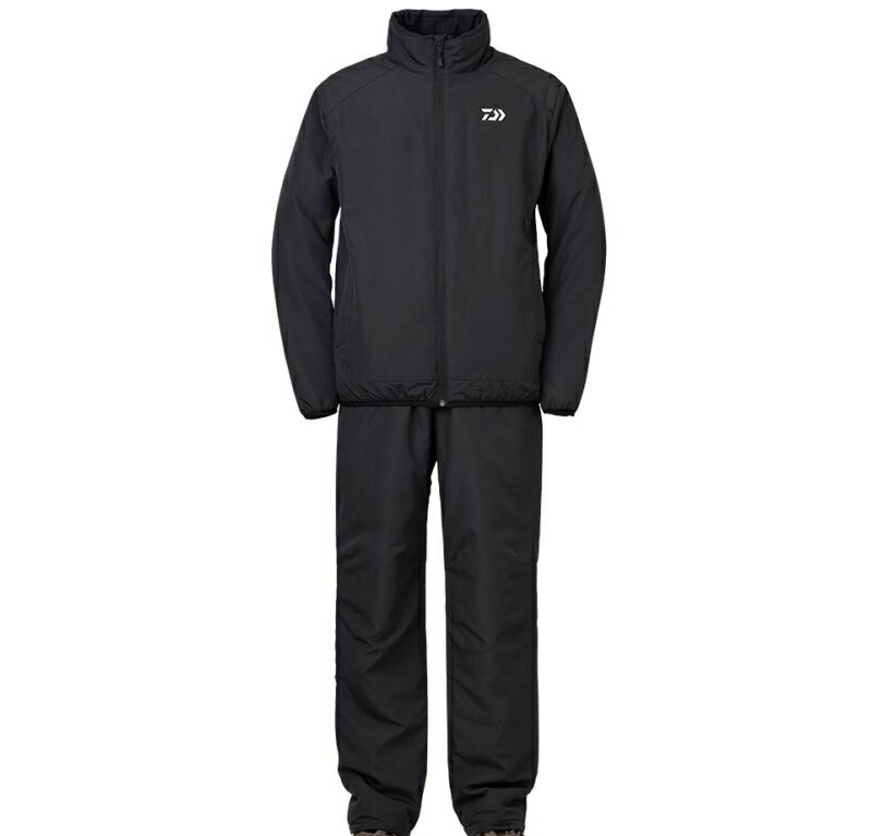 ダイワ ウォームアップスーツ DI-5522 ブラック XL(LL)サイズ / 防寒ウェア daiwa 釣具 (SP) 【期間限定セール】