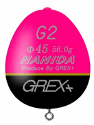 グレックスプラス GREX+ ナミダ 45 (NAMIDA 45) 0号 ピンク / ウキ 【釣具】