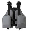 【セール】 シマノ デタッチャブルアクトベスト VF-046V グレー フリーサイズ / 救命具