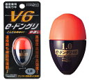 ヒロミ産業 e-ドングリ V6 レッド 0.8号 / 電気ウキ 釣具
