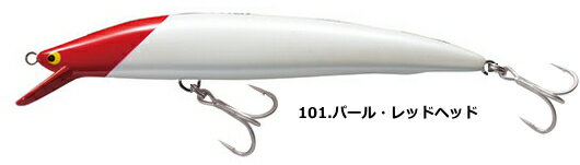 タックルハウス K-TEN セカンドジェネレーション K2F142 T:1 #101.パール・レッドヘッド / シーバス ルアー 釣具 【メール便発送】