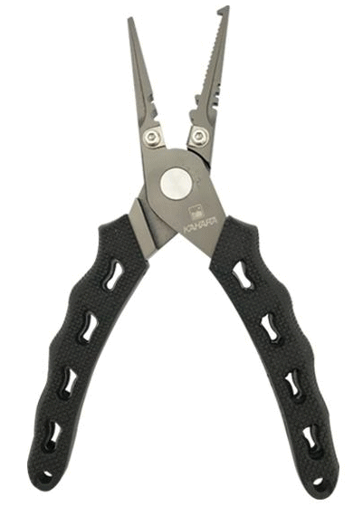 カハラジャパン 6.2インチ プレミアムステンレスプライヤー 釣具 【メール便発送】 【歳末セール】