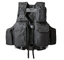 アピア アングラーズサポートベスト Ver.4 ブラック×ブラック フリーサイズ / 救命具 【GWセール】