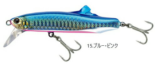 タックルハウス CONTACT (コンタクト) フリッツ 28g #15.ブルー・ピンク / ルアー 釣具 (メール便発送)