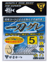 がまかつ A1(エーワン) 一刀グレ 6号 / グレバリ つり具 【メール便発送】