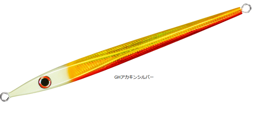 ダイワ ソルティガ KYジグ2 アデル 180g #GHアカキンシルバー / メタルジグ 【メール便発送】 釣具