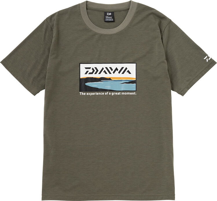 ダイワ グラフィックTシャツ サーフ DE-6523 アッシュオリーブ 2XL(3L)サイズ / ウェア 【daiwa】 【釣具】 (SP)