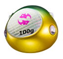 【セール】 ダイワ 紅牙ベイラバーフリーβヘッド 100g #グリ金 / タイラバ 【メール便発送】