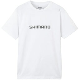 シマノ ドライロゴTシャツ ショートスリーブ SH-021W ホワイト Sサイズ 【shimano】 【釣具】 (SP)