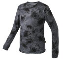 がまかつ NO FLY ZONE(R) ロングスリーブクールTシャツ GM-3704 ブラックカモフラージュ 3Lサイズ gamakatsu 【期間限定割引セー...