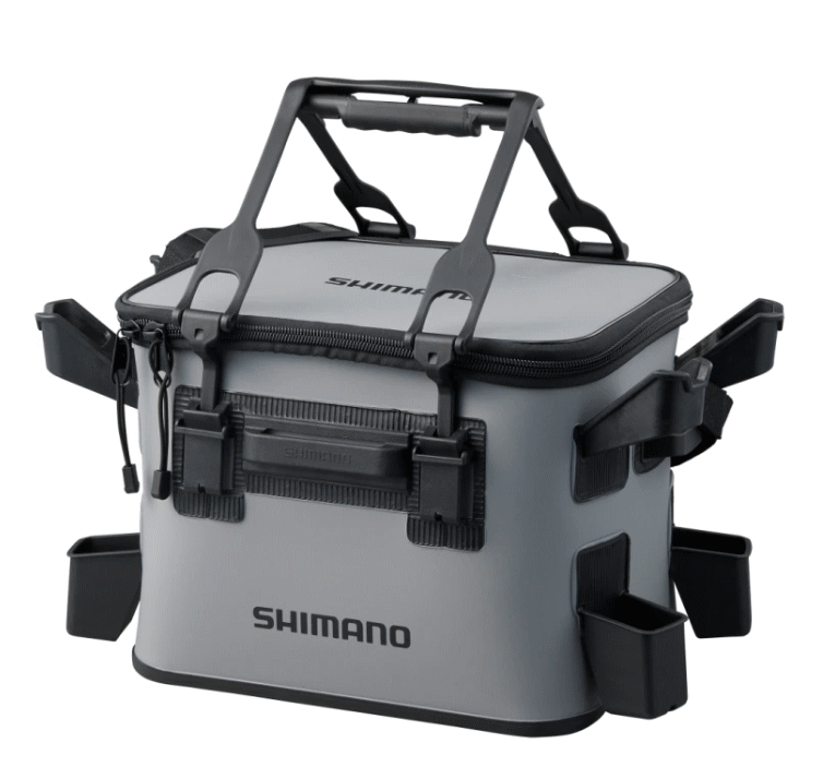 シマノ ロッドレスト タックルバッグ (レスト4/ハードタイプ) BK-024W グレー 22L / バッカン 【shimano】 【釣具】