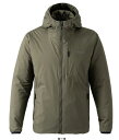 シマノ アクティブインサレーション ジャケット フーディ WJ-056W カーキ XL(LL)サイズ / ウェア shimano 釣具 【GWセール】