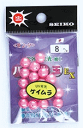 セイコー (SEIKO) パール玉EX (パック入) 12mm ピンク / 石鯛 仕掛け 【メール便発送】 釣具