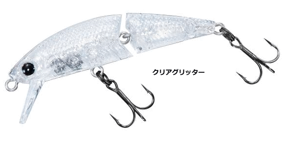 ダイワ Dr.ミノー ジョイント 5S 月下美人カスタム #クリアグリッター / ルアー 釣具 【メール便発送】