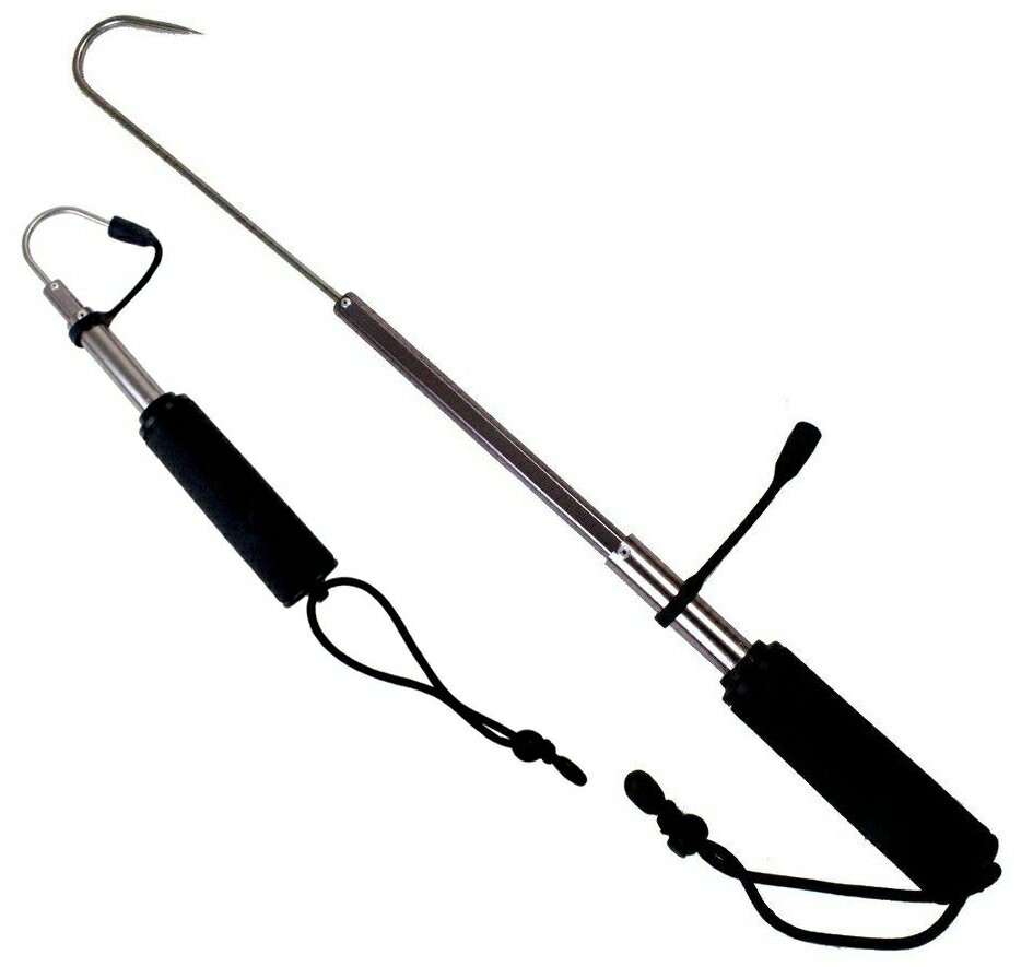 ピュアテック ゴクスペ Gokuspe 伸縮スケール付ギャフ 釣具