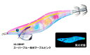 デュエル (DUEL) アオリーQ 3D 3.0号 #10.SBMP スーパーブルー夜光マーブルピンク / エギング 餌木 つり具 【メール便発送】(4)