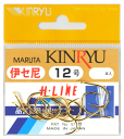 金龍鉤 伊勢尼 Lパック 金 6号 (46本入) / 釣り針 【釣具】 【メール便発送】