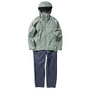 シマノ 3レイヤー レインスーツ RA-047X セージグリーン XL(LL)サイズ / レインウェア shimano 釣具 【マラソンセール】
