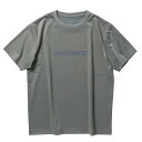 【セール】 シマノ ドライロゴTシャツ ショートスリーブ SH-021W セージグリーン Mサイズ (SP)