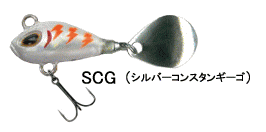 ラパラ 五目スピン 6g #GSP06 SCG / ルアー 釣具 【メール便発送】