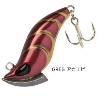 ラパラ ストーム 五目 ボトム GBT30S #GREB アカエビ / ライトゲーム ルアー / 釣