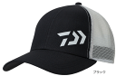 ダイワ 3Dロゴ ハーフメッシュキャップ DC-6624 ブラック フリーサイズ / 帽子 ウェア daiwa 釣具 (SP) 【マラソンセール】