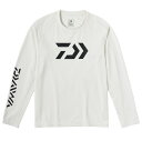 ダイワ DE-5324 サンブロックドライシャツ ホワイト 2XLサイズ daiwa 釣具 (SP) 【GWセール】
