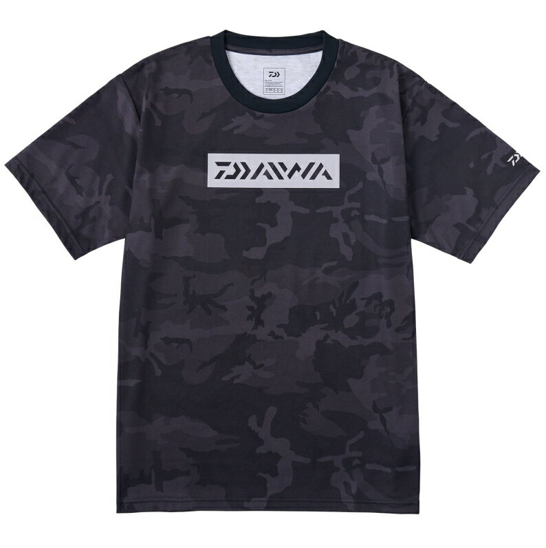 ダイワ DE-8324 クリーンオーシャンTシャツ ブラックカモ Sサイズ 【daiwa】 【釣具】 (SP)
