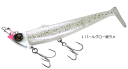ハヤブサ ジャックアイ フリフリシャッド 20g #1 パールグロー銀ラメ / ルアー 釣具 【メール便発送】
