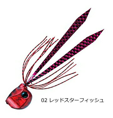 バレーヒル 桜舞 オーブ EZ 60g #02 レッドスターフィッシュ / タイラバ 鯛ラバ 釣具 【メール便発送】