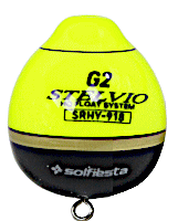 フカセ環付きウキ ソルフィエスタ ステルビオ 918 イエロー B / 磯 波止 グレ チヌ 浮き 釣具 【メール便発送】