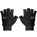 【セール】 ダイワ オールラウンド防寒グローブ 5本カット DG-7824W ブラック Mサイズ / 手袋 【メール便発送】