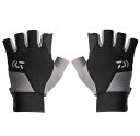 【セール】 ダイワ オールラウンド防寒グローブ 5本カット DG-7824W グレー Lサイズ / 手袋 【メール便発送】