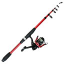 釣竿 糸付きリール ファイブスター 24 カラフルコンパクト 180 レッド / サビキ・ちょい投げ・釣り入門セット 【週末セール対象商品】