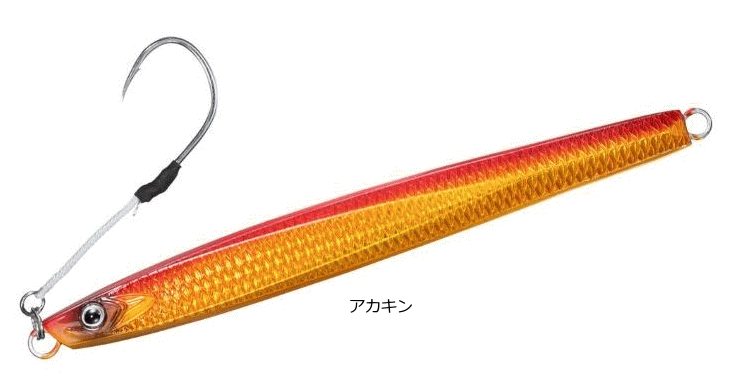 ダイワ グリムジグ セミロング 120g #アカキン / メタルジグ ルアー 釣具 【メール便発送】