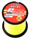 お徳用 600m 道糸 ナイロンライン ファイブスター Grade グレイド ナイロン イエロー 4号 / ボビン巻き つり具