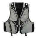 ダイワ フロートショートフィッシングベスト DV-3025F グレー XLサイズ / 鮎 渓流 ベスト daiwa 釣具 【GWセール】