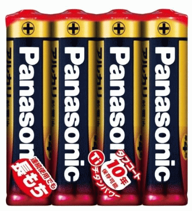 パナソニック アルカリ 乾電池 単4 (4本入) LR03XJ/4SE / 釣具 【メール便発送】 【歳末セール】