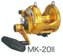 オクマ マカイラ OKUMA MAKAIRA MK-20II (J2) ゴールド / ゼニス 両軸リール zenith (SP) 【週末セール対象商品】