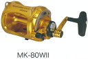 オクマ マカイラ OKUMA MAKAIRA MK-80WII (J2) ゴールド / ゼニス 両軸リール zenith (SP) 【期間限定割引セール】