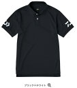 ダイワ 半袖ポロシャツ DE-7925 #ブラック×ホワイト 3XLサイズ / daiwa 釣具 (SP) 【GWセール】